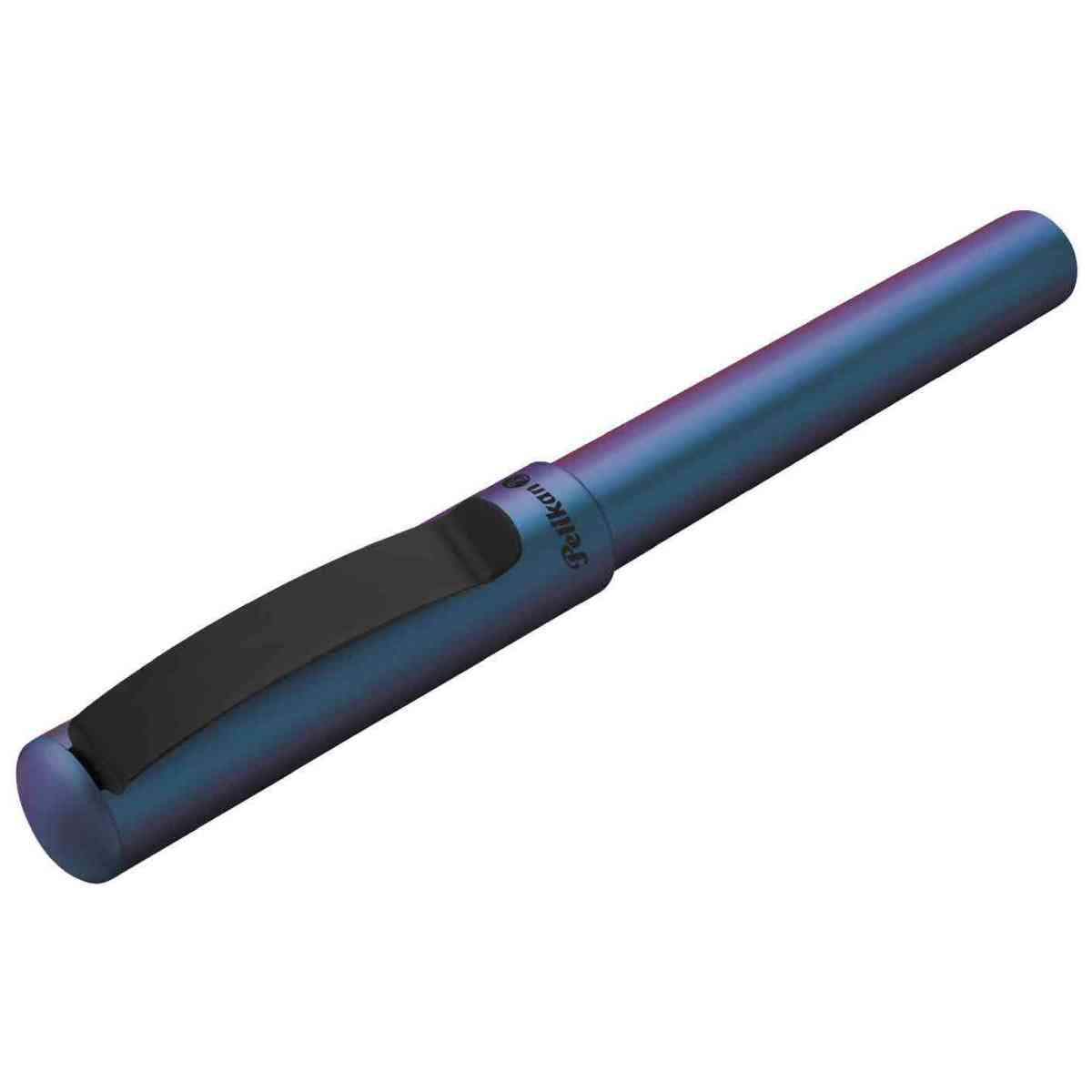 PELIKAN Tintenroller Pina Colada Holo Blau R+L