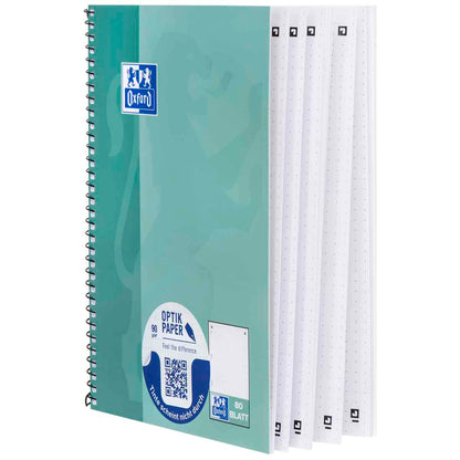 OXFORD Collegeblock OptikPaper A5 80 Blatt dotted (punktkariert) 90g