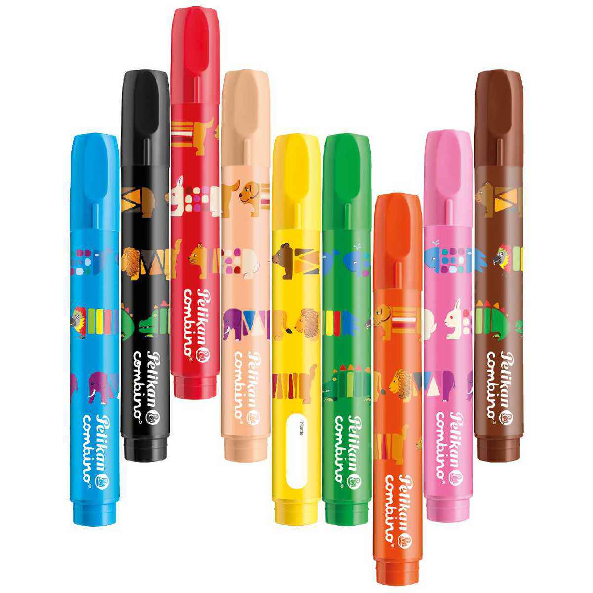 PELIKAN Fasermaler Combino super411/9 extra dick 9 Farben