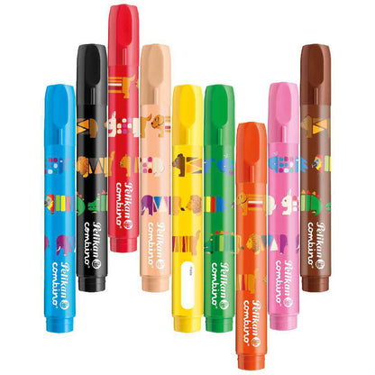 PELIKAN Fasermaler Combino super411/9 extra dick 9 Farben
