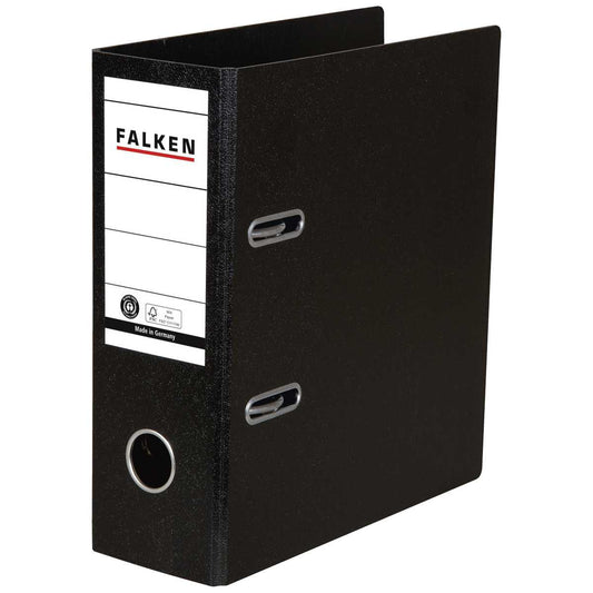 FALKEN Ordner A5 hoch Hartpappe 80mm 2-Ring
