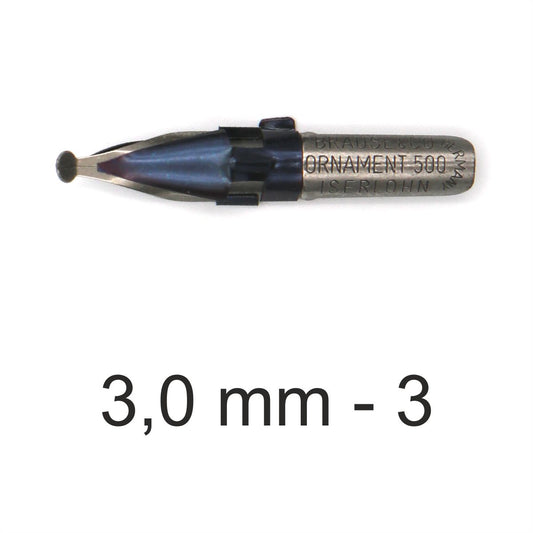 BRAUSE Ornament Zeichenfeder 3,0mm
