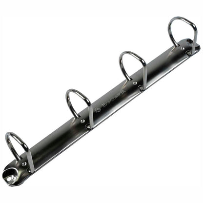 EXACOMPTA Ringbuch 60mm extra breit A4 4-Ring 40mm PP schwarz