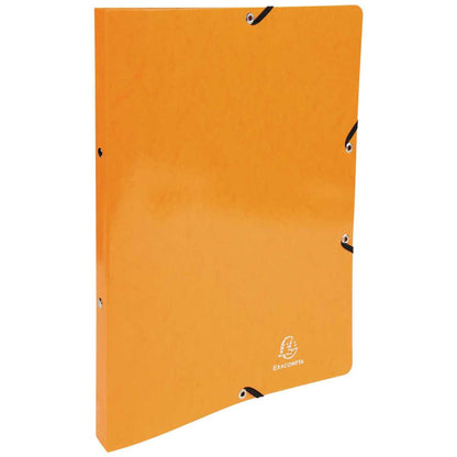 EXACOMPTA Ringbuch Iderama A4 2-Ring 15mm mit Gummizug orange