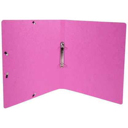 EXACOMPTA Ringbuch Iderama A4 2-Ring 15mm mit Gummizug rosa