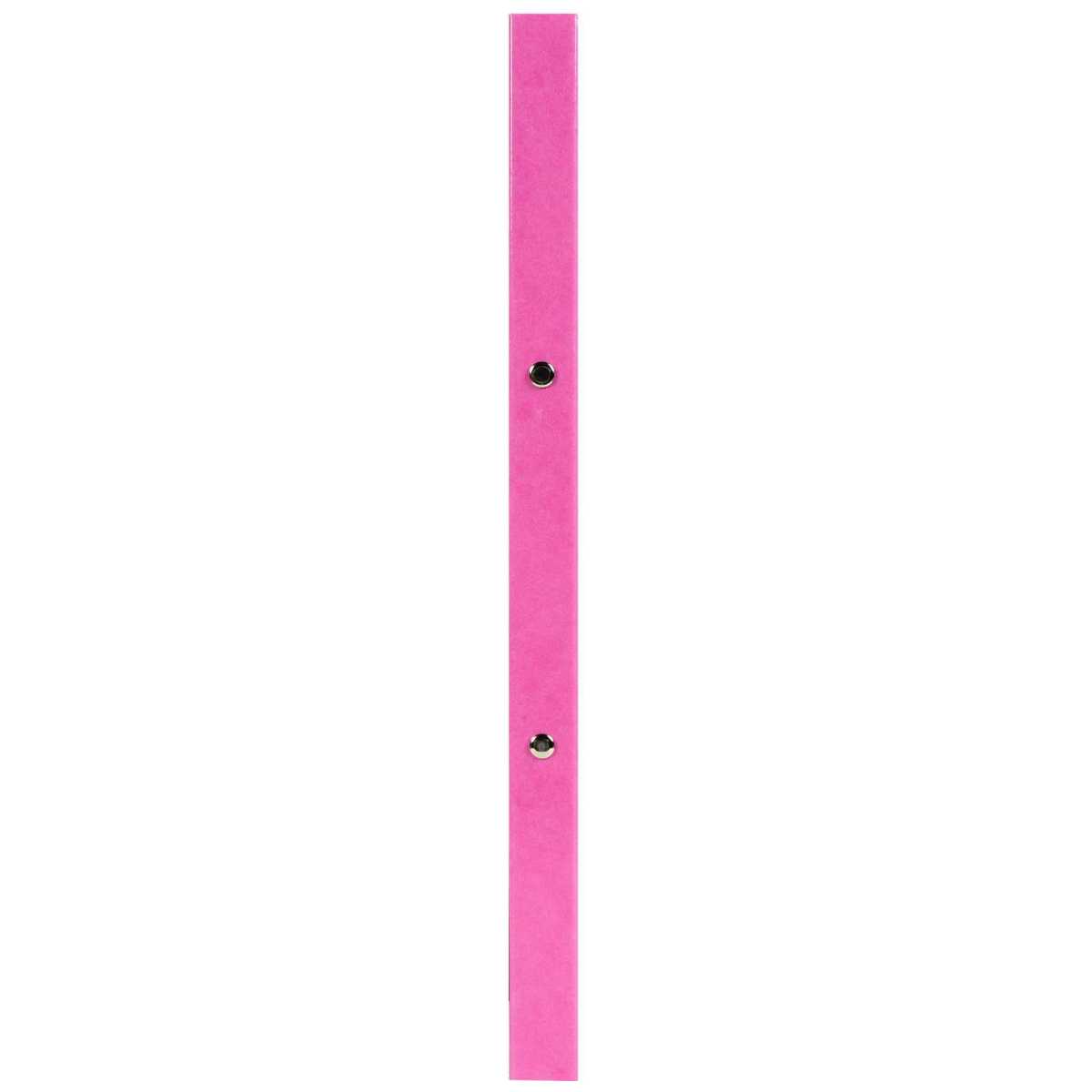 EXACOMPTA Ringbuch Iderama A4 2-Ring 15mm mit Gummizug rosa