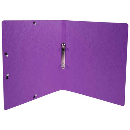 EXACOMPTA Ringbuch Iderama A4 2-Ring 15mm mit Gummizug violett