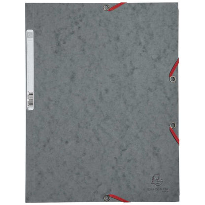 EXACOMPTA Eckspannermappe A4 grau Manilakarton 400g