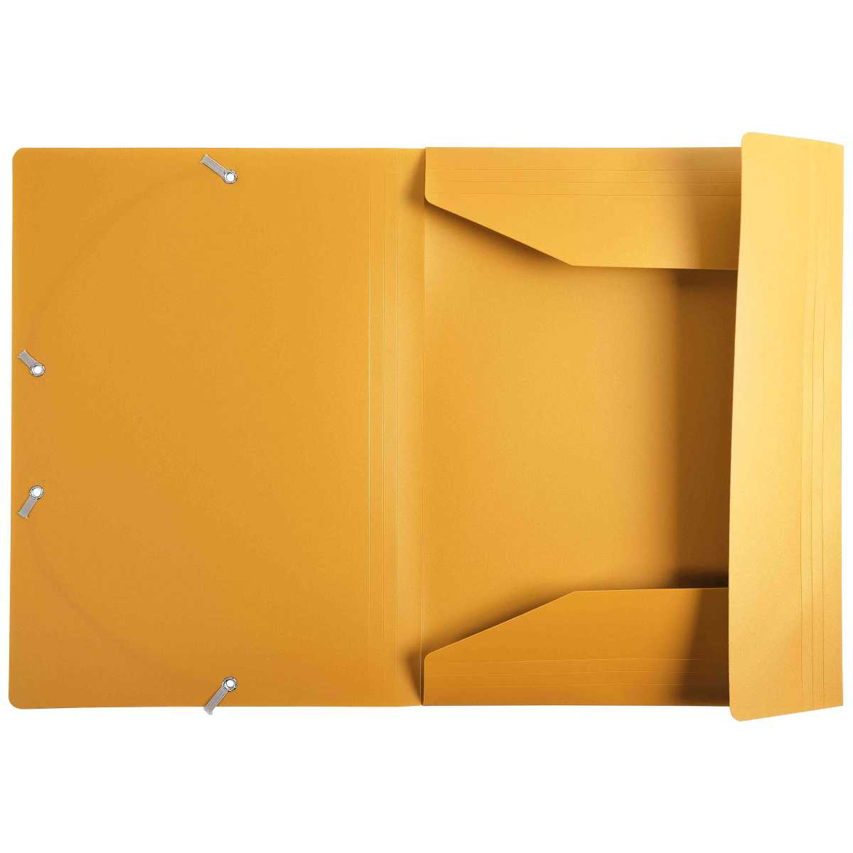 EXACOMPTA Sammelmappe A4 Kunststoff mit Gummi gelb