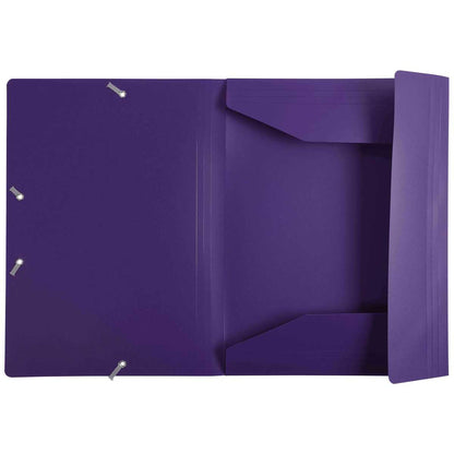 EXACOMPTA Sammelmappe A4 Kunststoff mit Gummi malve