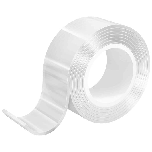 TESA Klebeband doppelseitig NANO POWER 1m x 30mm transparent wiederverwendbar