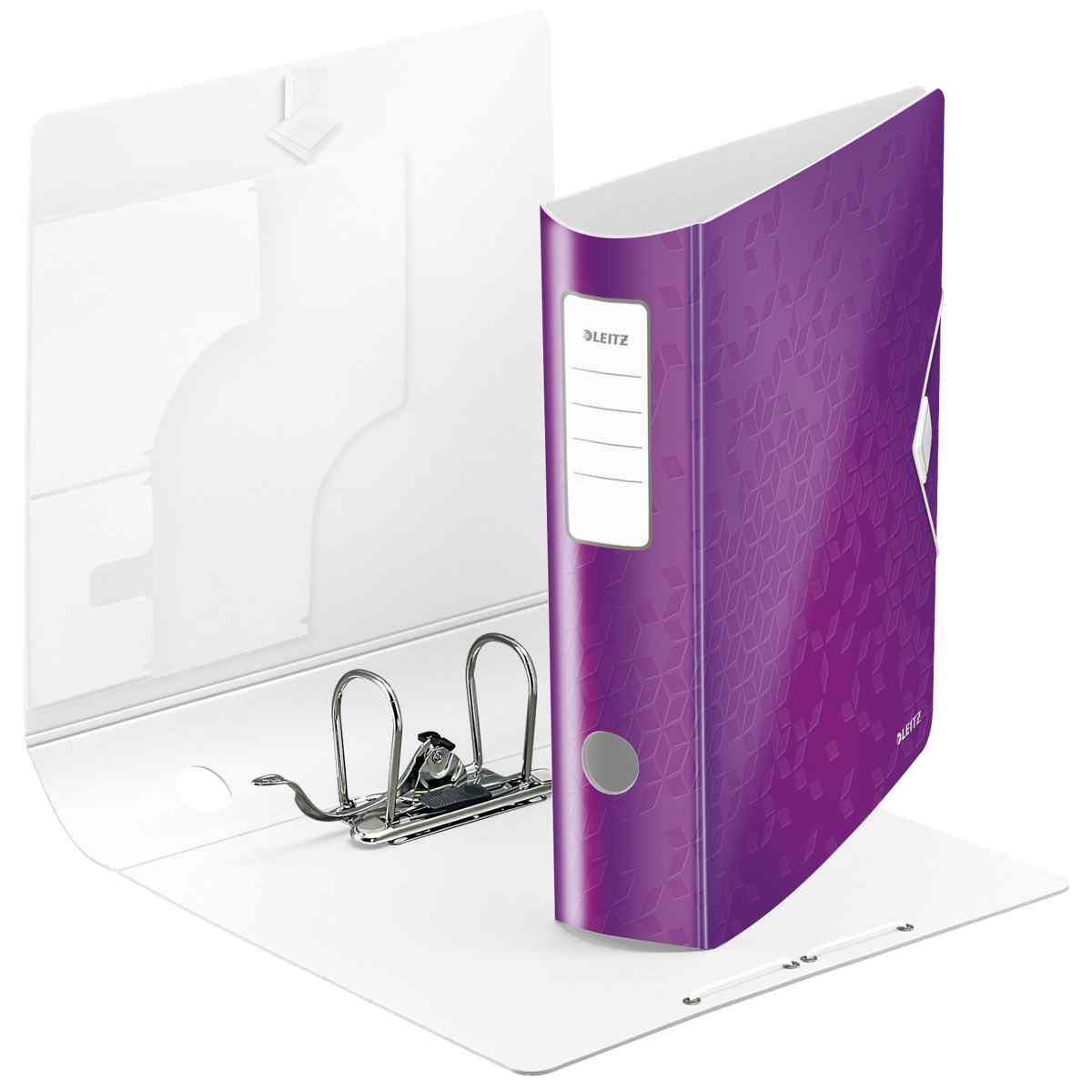 LEITZ Ordner Active WOW 1106 80mm violett metallic