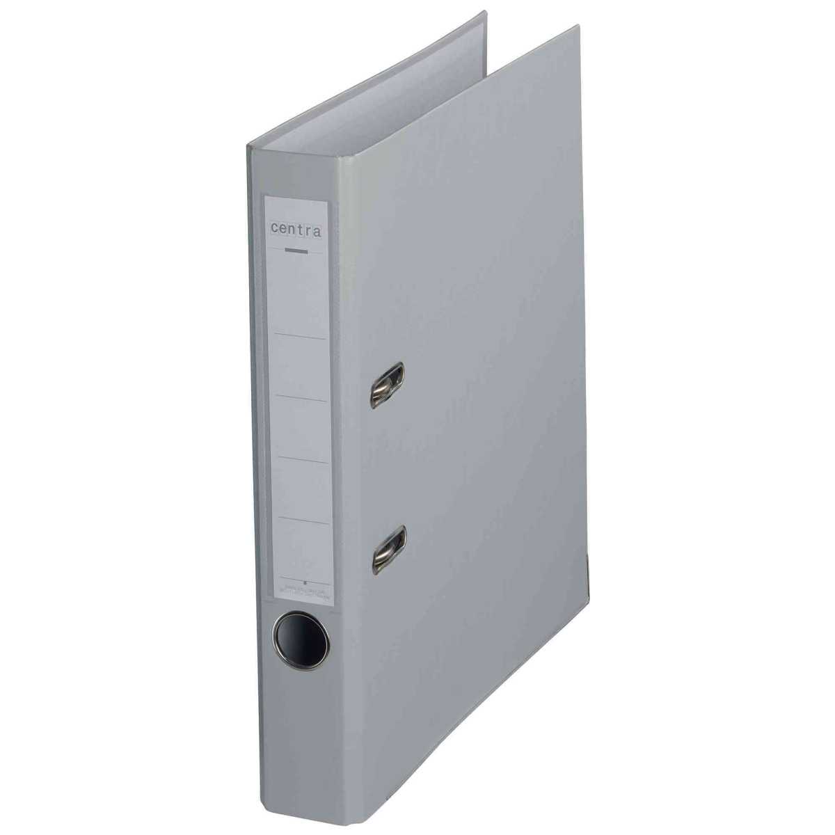 CENTRA Ordner Chromos A4 schmal 50mm grau