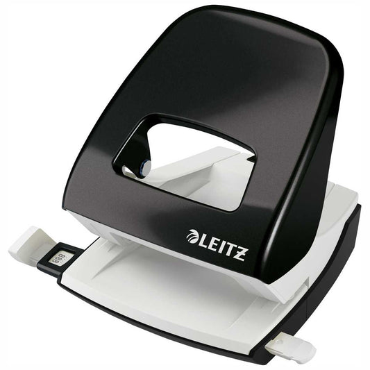 LEITZ Locher NeXXt 5008 Metall schwarz metallic bis 30 Blatt