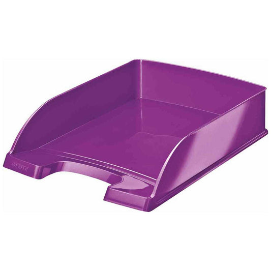 LEITZ Briefablage 5226 A4 WOW Plus violett metallic