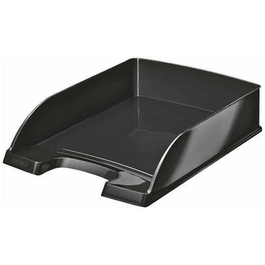 LEITZ Briefablage 5226 A4 WOW Plus schwarz metallic