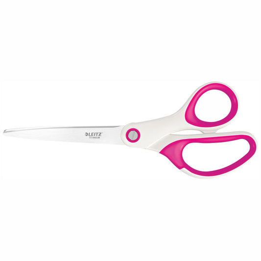 LEITZ Schere WOW 5319 20,5cm titanbeschichtet pink