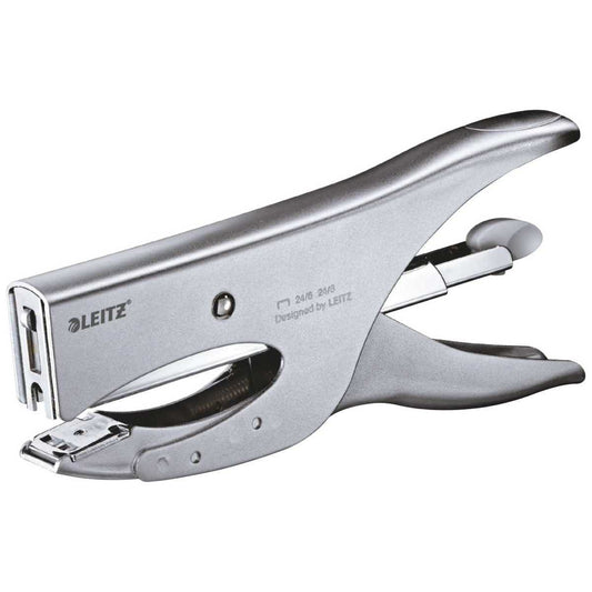 LEITZ Heftzange 5549 bis 40 40 Blatt silber 24/6 + 24/8