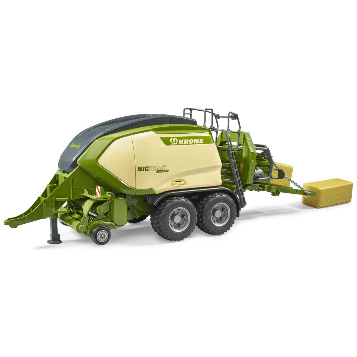 BRUDER 02033 Krone Big Pack 1290 HDP VC mit 2 Quaderballen