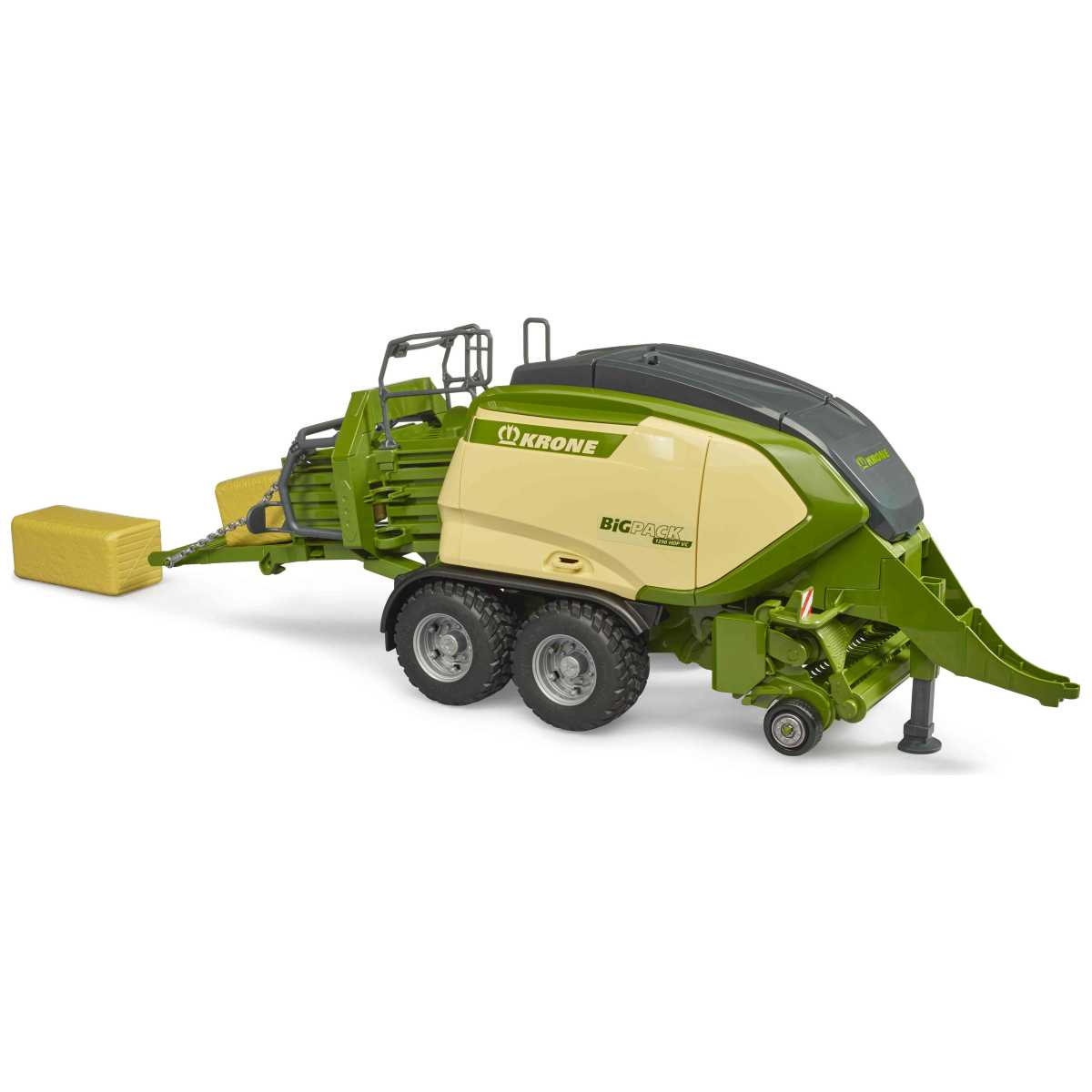 BRUDER 02033 Krone Big Pack 1290 HDP VC mit 2 Quaderballen