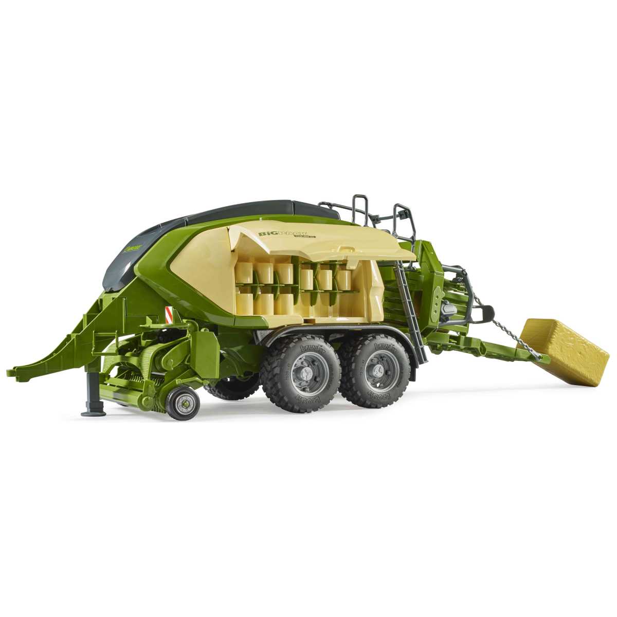 BRUDER 02033 Krone Big Pack 1290 HDP VC mit 2 Quaderballen