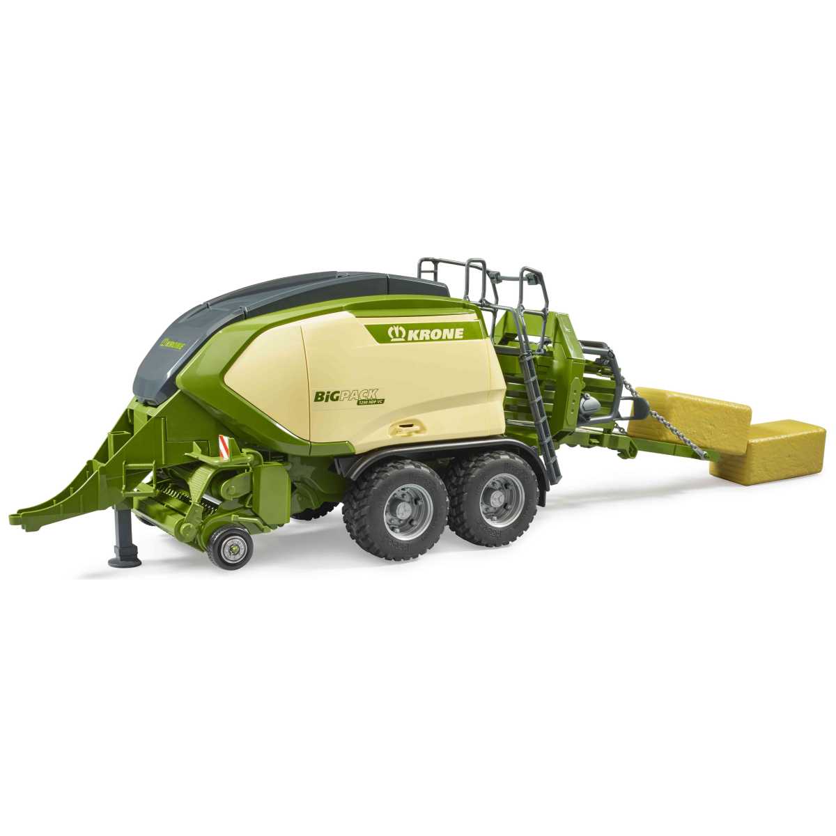 BRUDER 02033 Krone Big Pack 1290 HDP VC mit 2 Quaderballen