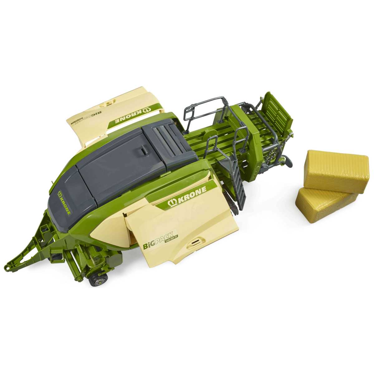 BRUDER 02033 Krone Big Pack 1290 HDP VC mit 2 Quaderballen