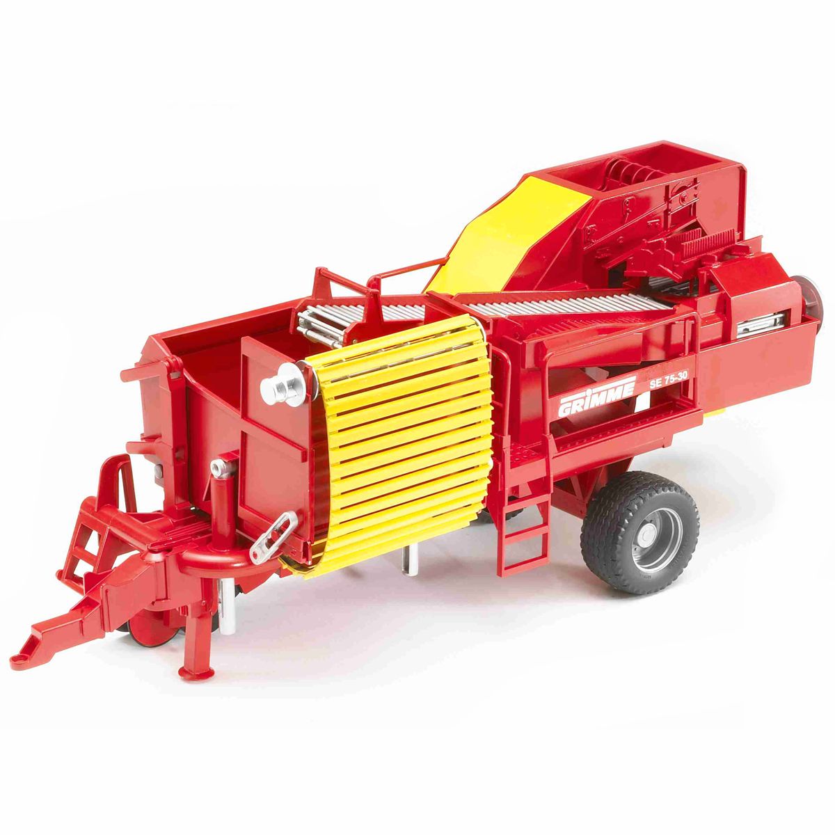 BRUDER 02130 Grimme SE 75-30 Kartoffelvollernter mit 80 Kartoffelimitaten