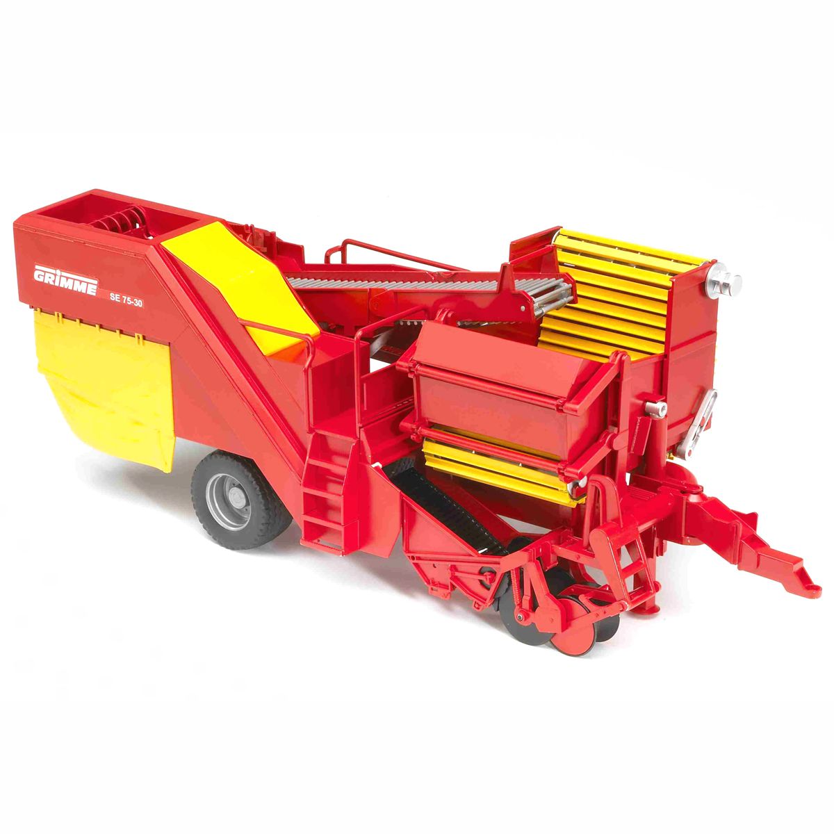 BRUDER 02130 Grimme SE 75-30 Kartoffelvollernter mit 80 Kartoffelimitaten