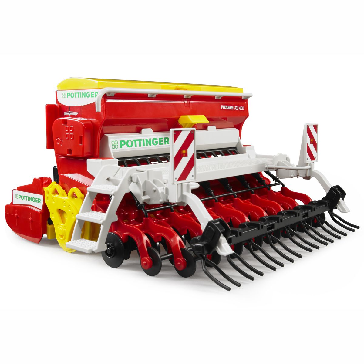 BRUDER 02347 Pöttinger Vitasem 302ADD Kreiselegge-Sämaschine