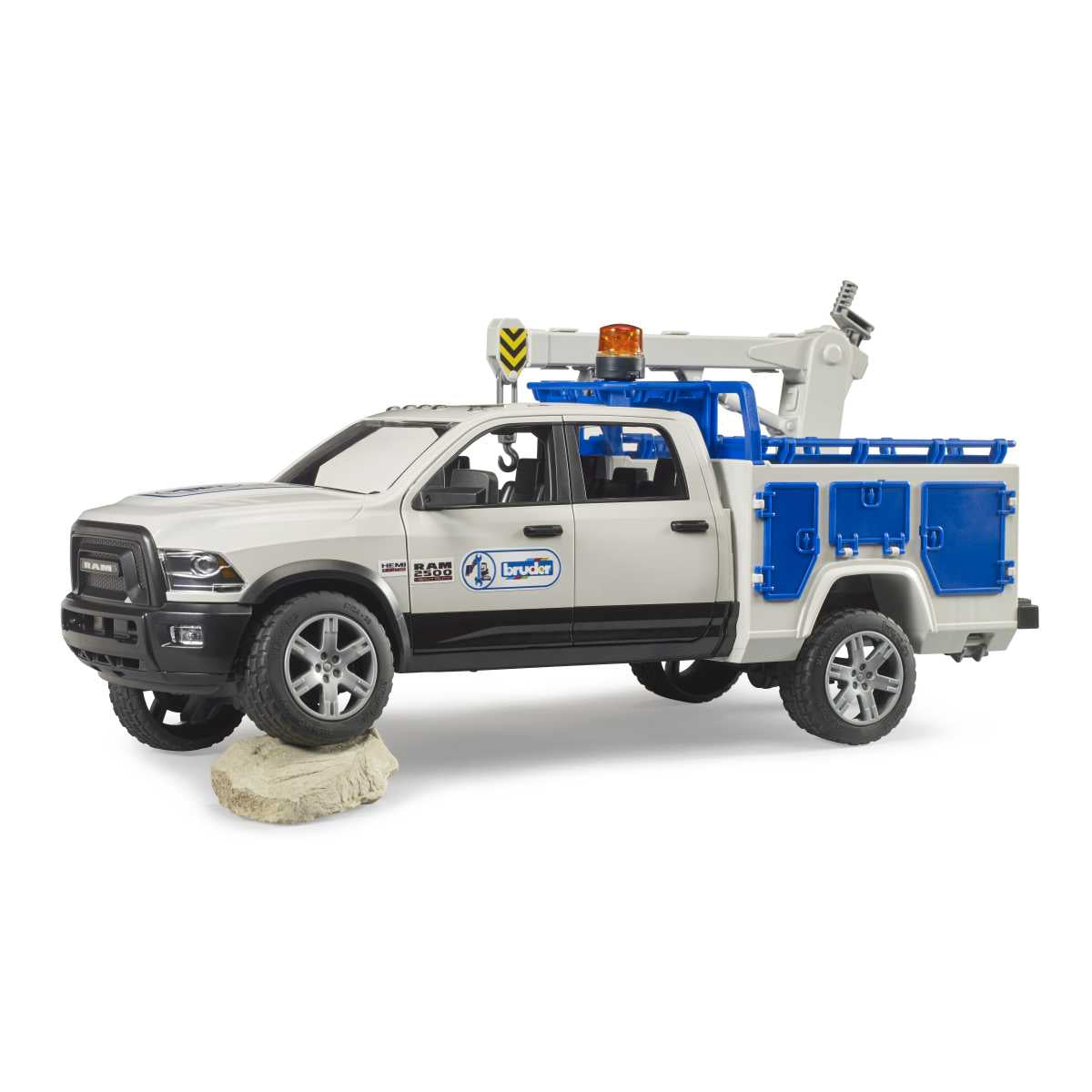 BRUDER 02509 RAM 2500 Service Truck mit Rundumleuchte