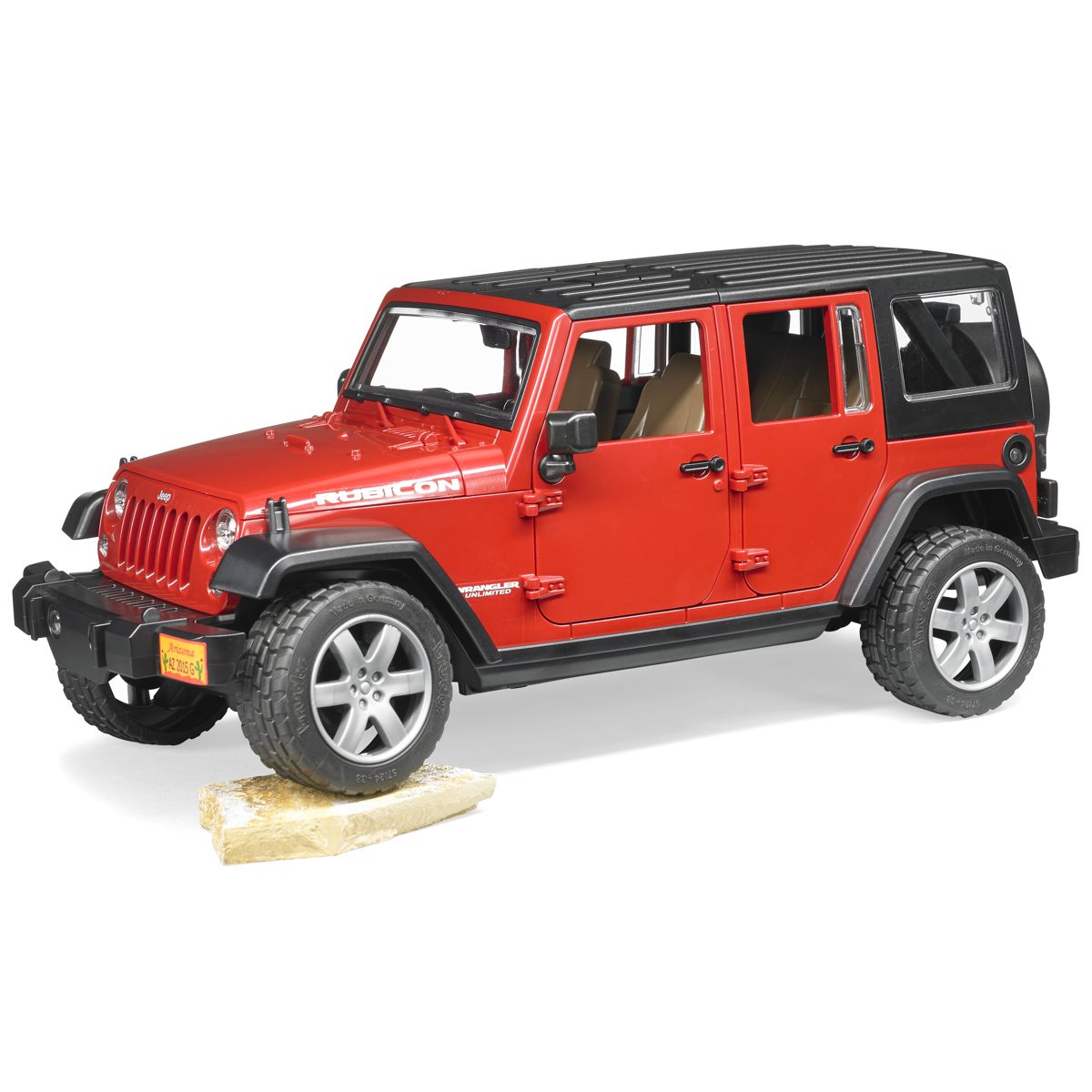 BRUDER 02525 JEEP Wrangler Unlimited Rubicon