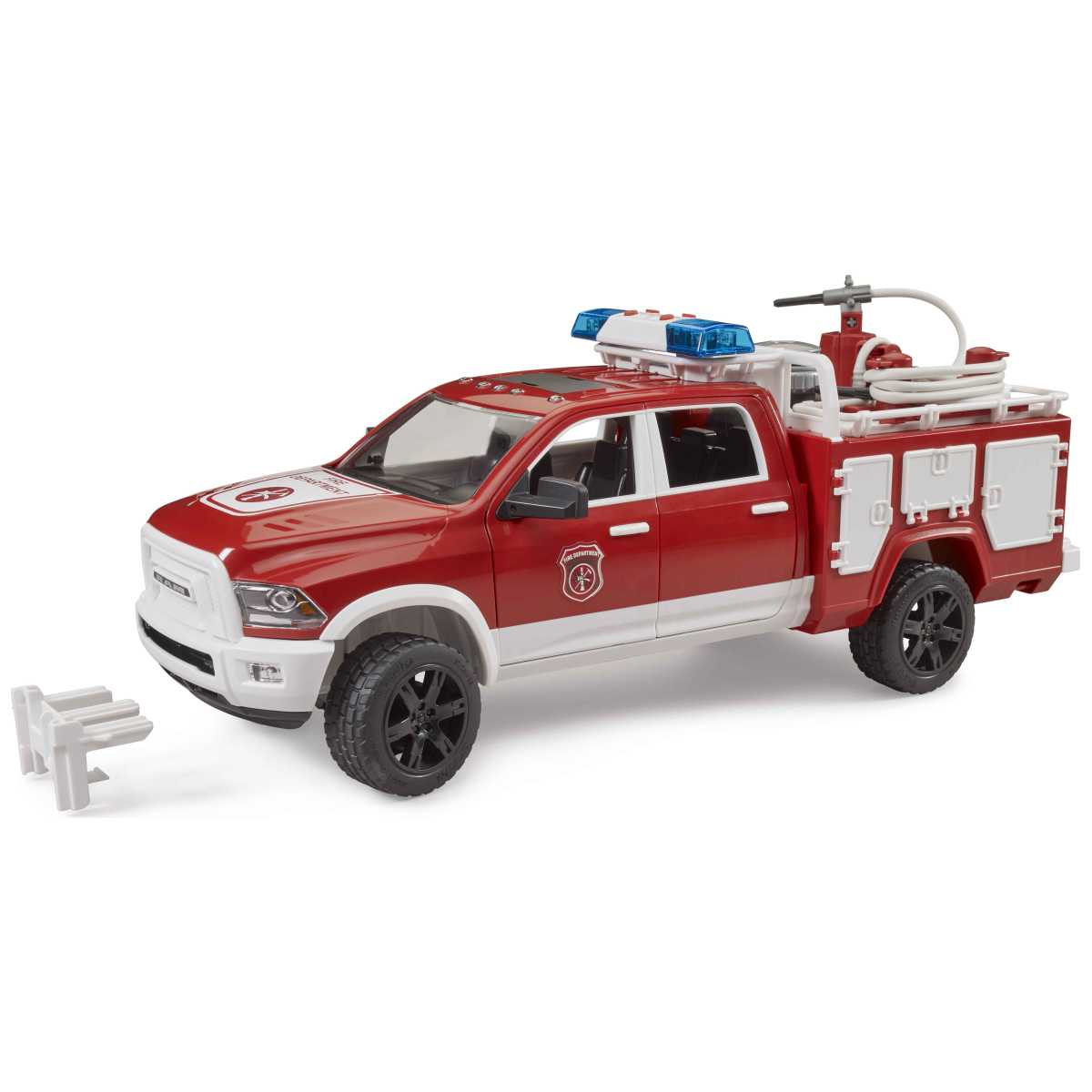 BRUDER 02544 RAM 2500 Feuerwehreinsatzwagen mit Light + Sound Modul
