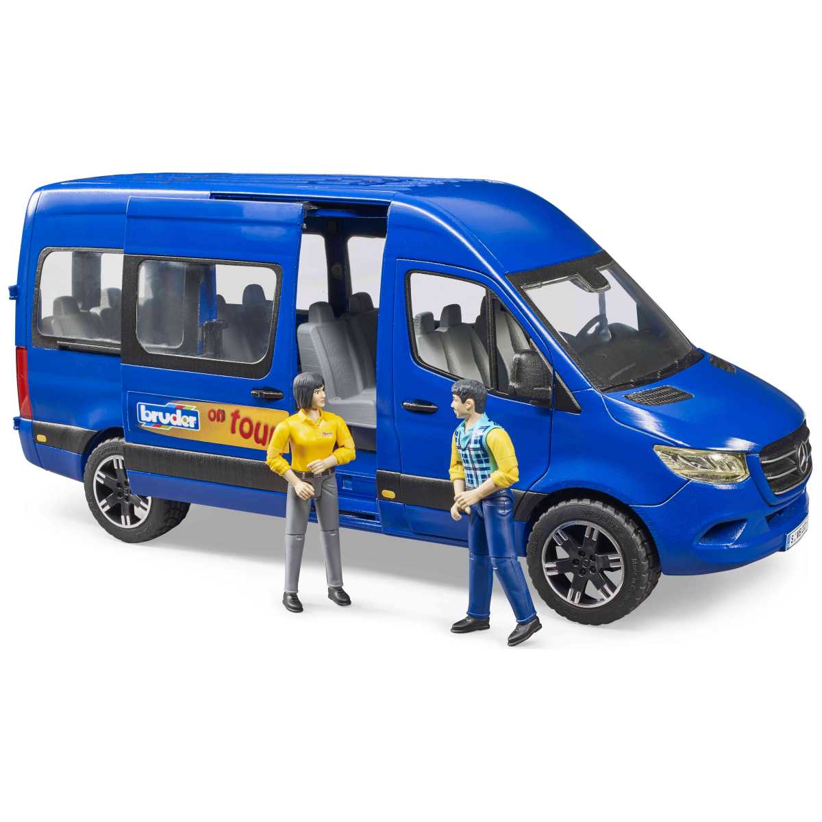 BRUDER 02670 MB Sprinter Transfer mit Fahrer und Fahrgast