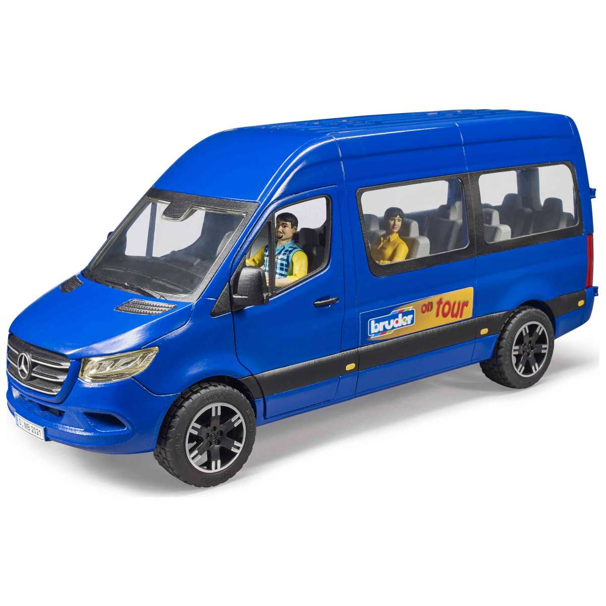 BRUDER 02670 MB Sprinter Transfer mit Fahrer und Fahrgast