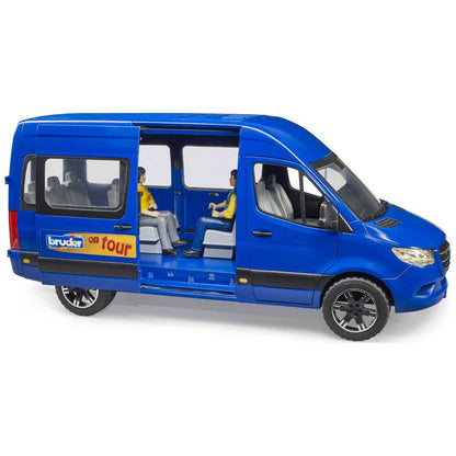 BRUDER 02670 MB Sprinter Transfer mit Fahrer und Fahrgast