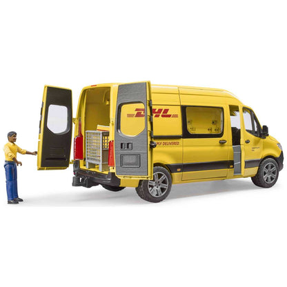 BRUDER 02671 MB Sprinter DHL mit Fahrer