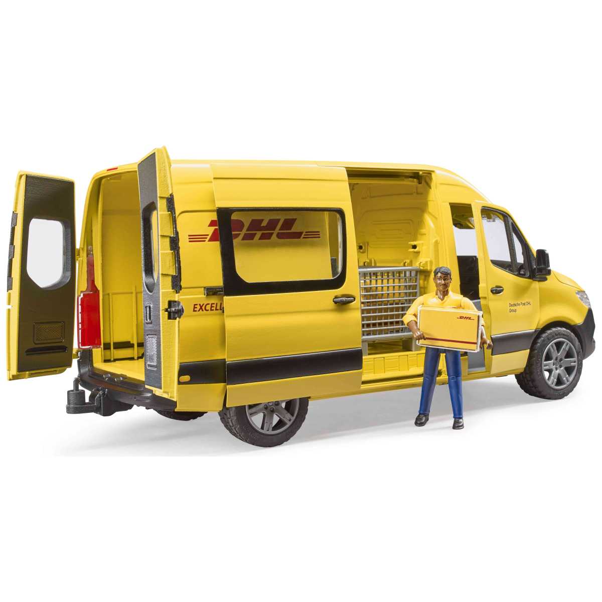 BRUDER 02671 MB Sprinter DHL mit Fahrer