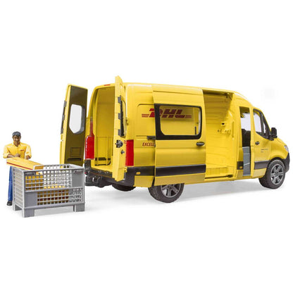 BRUDER 02671 MB Sprinter DHL mit Fahrer