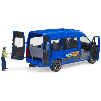 BRUDER 02681 MB Sprinter Transfer mit Fahrer