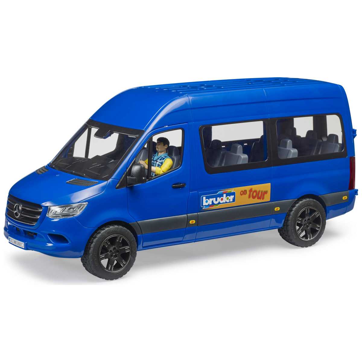BRUDER 02681 MB Sprinter Transfer mit Fahrer