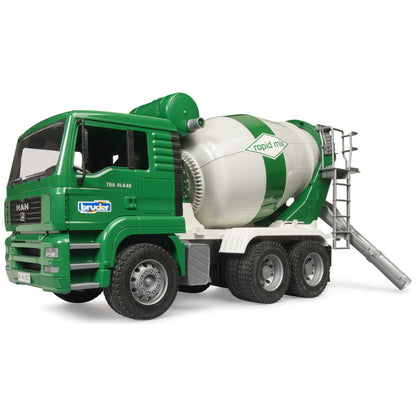 BRUDER 02739 MAN TGA Betonmisch-LKW rapid mix