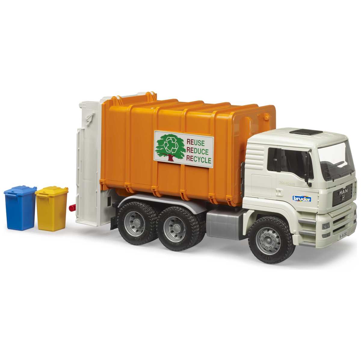 BRUDER 02772 MAN TGA Müll-LKW Hecklader