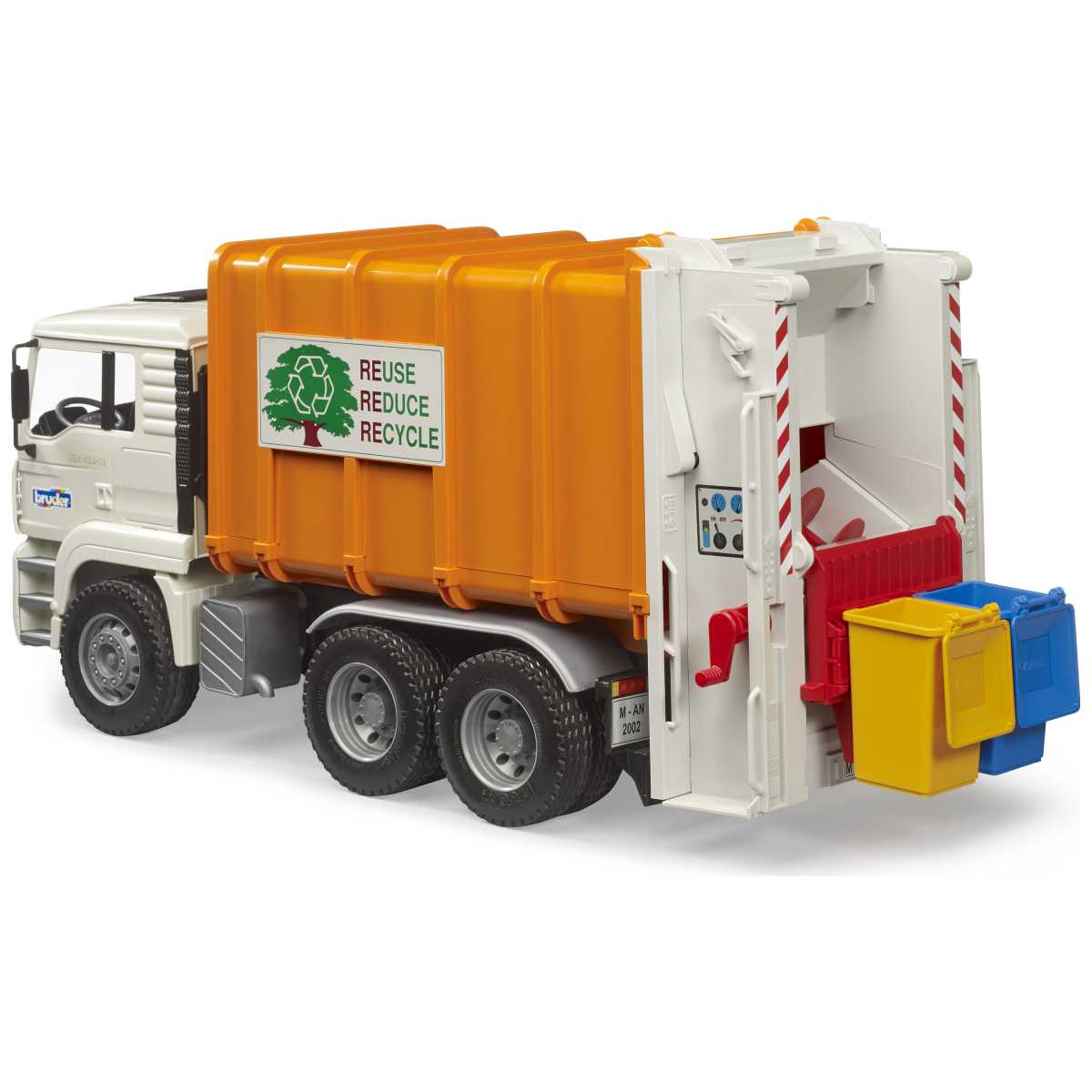 BRUDER 02772 MAN TGA Müll-LKW Hecklader