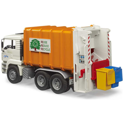 BRUDER 02772 MAN TGA Müll-LKW Hecklader