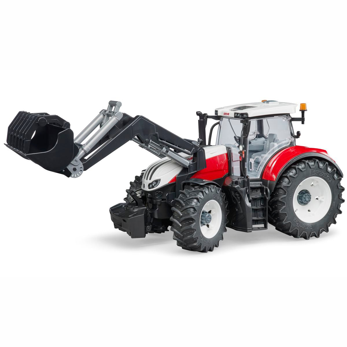 BRUDER 03181 Steyr 6300 Terrus CVT mit Frontlader