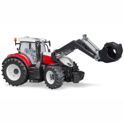 BRUDER 03181 Steyr 6300 Terrus CVT mit Frontlader