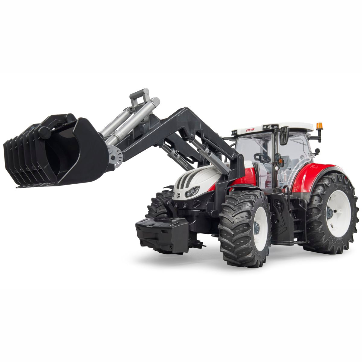 BRUDER 03181 Steyr 6300 Terrus CVT mit Frontlader