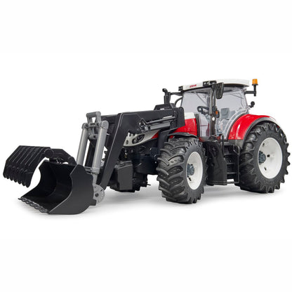 BRUDER 03181 Steyr 6300 Terrus CVT mit Frontlader