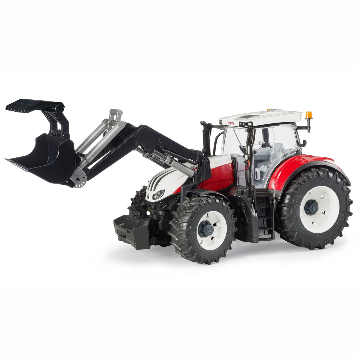 BRUDER 03181 Steyr 6300 Terrus CVT mit Frontlader